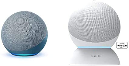 Echo (4th Gen) bundle with "Made for Amazn" Mount for Echo - Twilight Blue