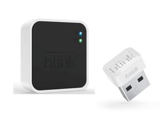 The Blink Home Security Add-On Sync Module 2 with Included OEM Blink 64Gb USB Flash Drive for Local Video Storage with No Subscription Required Works with Video Doorbells and Cameras