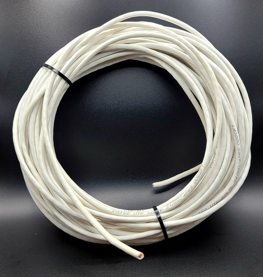 Totality Depot Bulk CAT6 Cable Indoor/Outdoor Solid Copper Ethernet Lan CCTV 10/100/1000mb 330ft 99m White