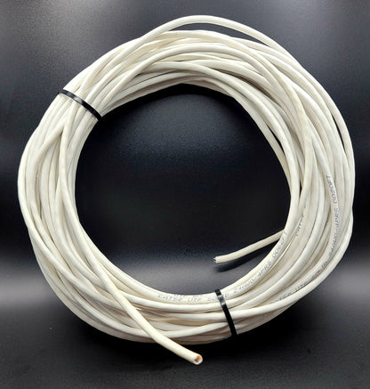 Totality Depot Bulk CAT6 Cable Indoor/Outdoor Solid Copper Ethernet Lan CCTV 10/100/1000mb 225ft 68m White