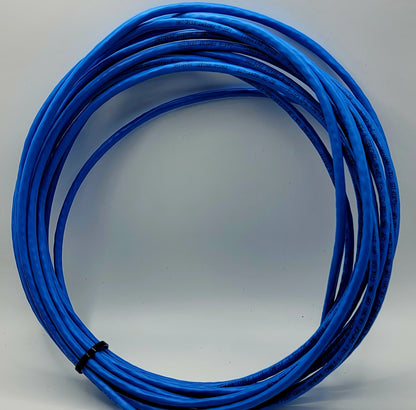 Totality Depot Bulk CAT6 Cable Indoor/Outdoor Solid Copper Ethernet Lan CCTV 10/100/1000mb 330ft 99m Blue