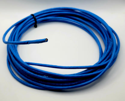 Totality Depot Bulk CAT5e Cable Indoor/Outdoor Solid Copper UTP Ethernet Lan CCTV 10/100/1000mb 225ft 68m Blue