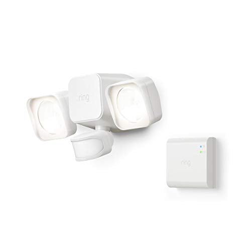 Introducing Ring Smart Lighting - Floodlight, Battery - White (Starter Kit)