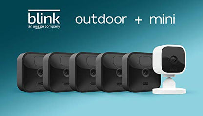 Blink Outdoor – 5 camera kit with Blink Mini