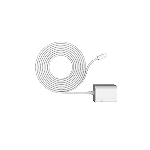 Indoor/Outdoor Power Adapter - Micro USB Plug - White