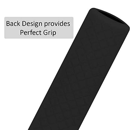 Shockproof Protective Silicone Case/Covers Compatible with All-New Alexa Voice Remote for Fire TV Stick 4K, Fire TV Stick (2nd Gen), Fire TV (3rd Gen) - Black