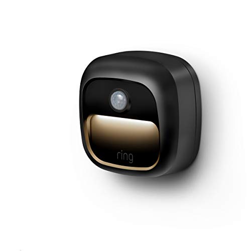 Ring Smart Lighting – Steplight, Battery-Powered, Outdoor Motion-Sensor Security Light, Black (Ring Bridge required)