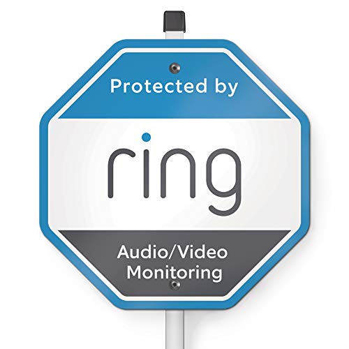 Rng Video Doorbell Security Yard Sign