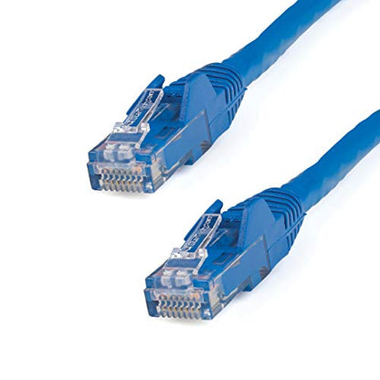 StarTech.com 7 ft. CAT6 Ethernet Cable - 10 Pack - ETL Verified - Blue CAT6 Patch Cord - Snagless RJ45 Connectors - 24 AWG Copper Wire - UTP Ethernet Cable (N6PATCH7BL10PK)