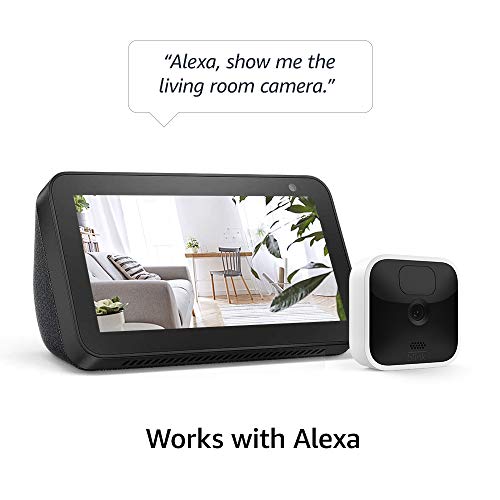 All-new Blink Indoor – wireless, HD security camera with two-year battery life, motion detection, and two-way audio  – 1 camera kit-B07X4BCRHB