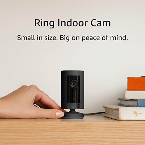 Ring_Indoor Cam: Compact Plug-In HD Security Camera with Two-Way Talk and Alexa Compatibility
