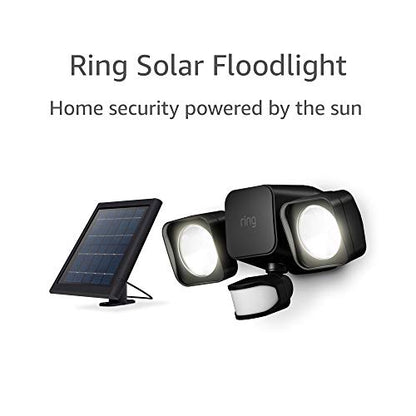 Smart Lighting Floodlight Solar - Black