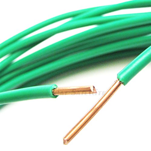Pure Solid Bare Copper Grounding Wire, 10 AWG Core (#10 Gauge)