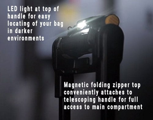 DEWALT DGL571 Lighted Roller Tool Bag, 18 in.
