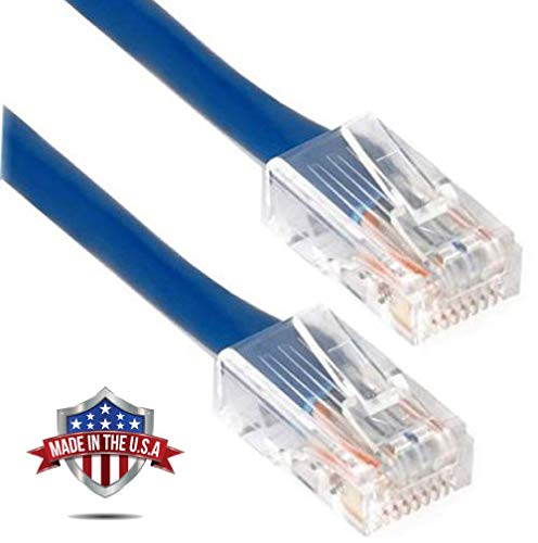 Cat5e Plenum Ethernet Cable 350 MHz Blue (100Ft)
