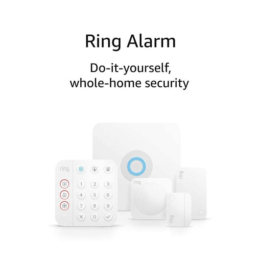 Ring Alarm 5-Piece Kit (2nd Gen) bundle with Ring Video Doorbell Wired
