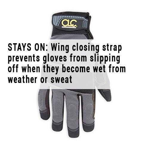 CLC Custom Leathercraft 125XL Handyman Flex Grip Work Gloves XL , Assorted