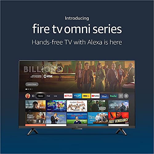 Introducing Amazon Fire TV 43" Omni Series 4K UHD smart TV, hands-free with Alexa