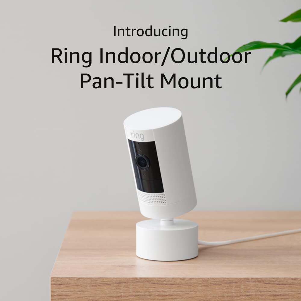 Ring Indoor/Outdoor Pan-Tilt Motion Mount for Stick Up Cam Battery - Black New Release PTZ