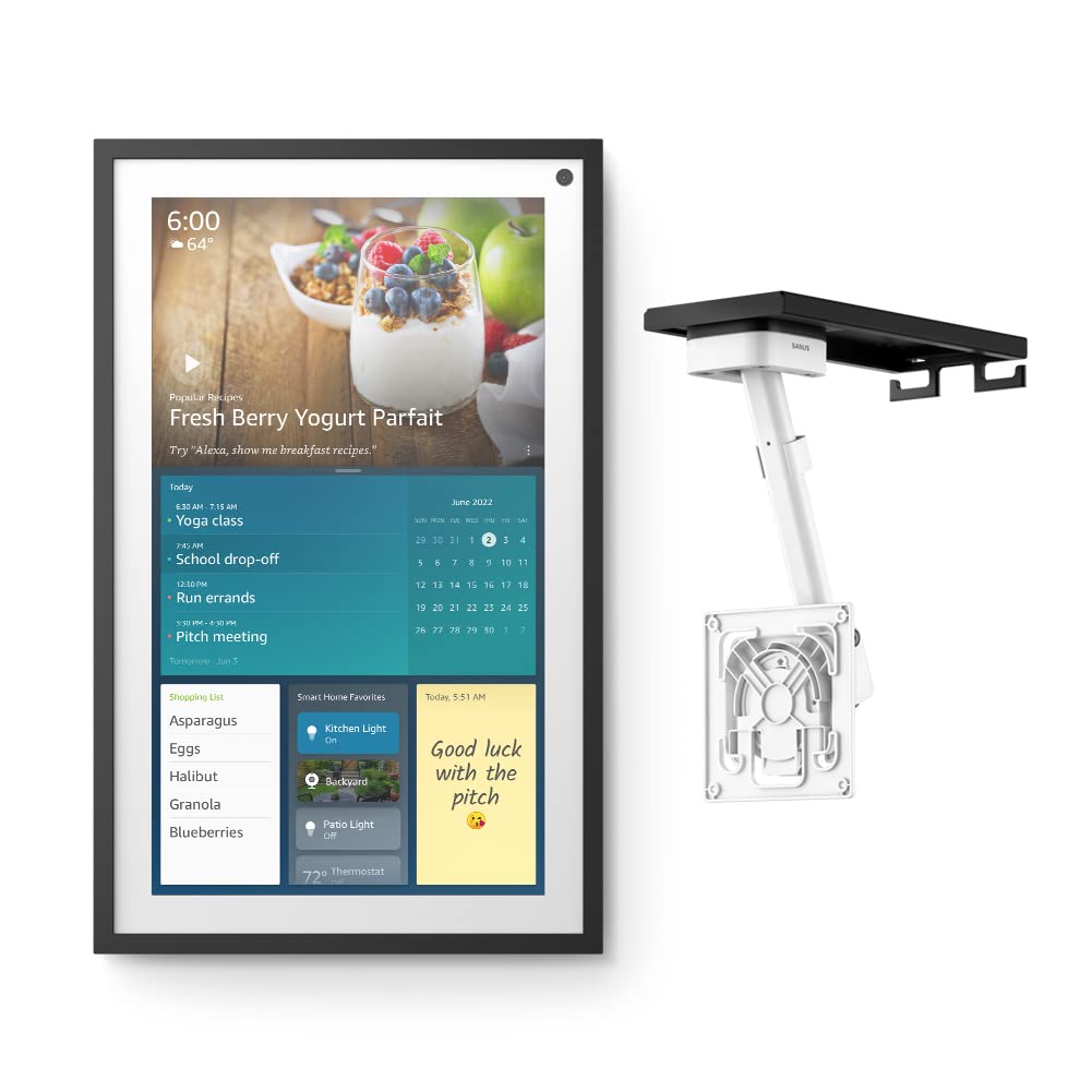 All New, Made for Amazon Under-Cabinet Mount, for Echo Show 15