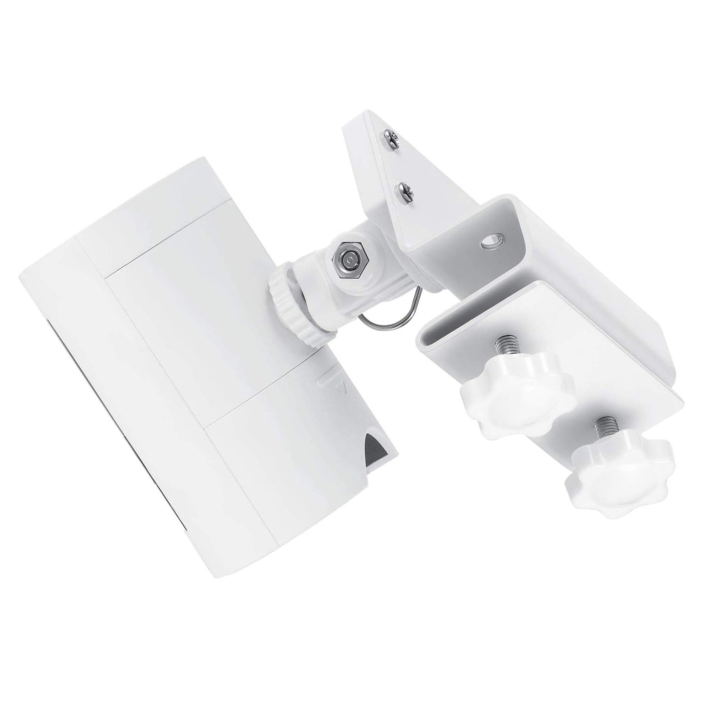 Weatherproof Gutter Mount Compatible with Stick Up Cam Wired HD and Stick Up Cam Battery HD - Greater Height for Your Camera (White)