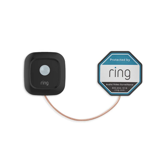 Ring Mailbox Sensor + Bridge – Black (Starter Kit)