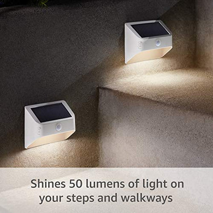 Smart Lighting Steplight Solar - White