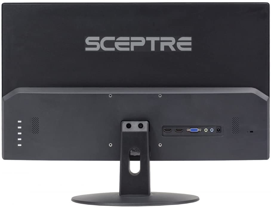 Sceptre 24" Professional Thin 75Hz 1080p LED Monitor 2x HDMI VGA Build-in Speakers, Machine Black (E248W-19203R Series)