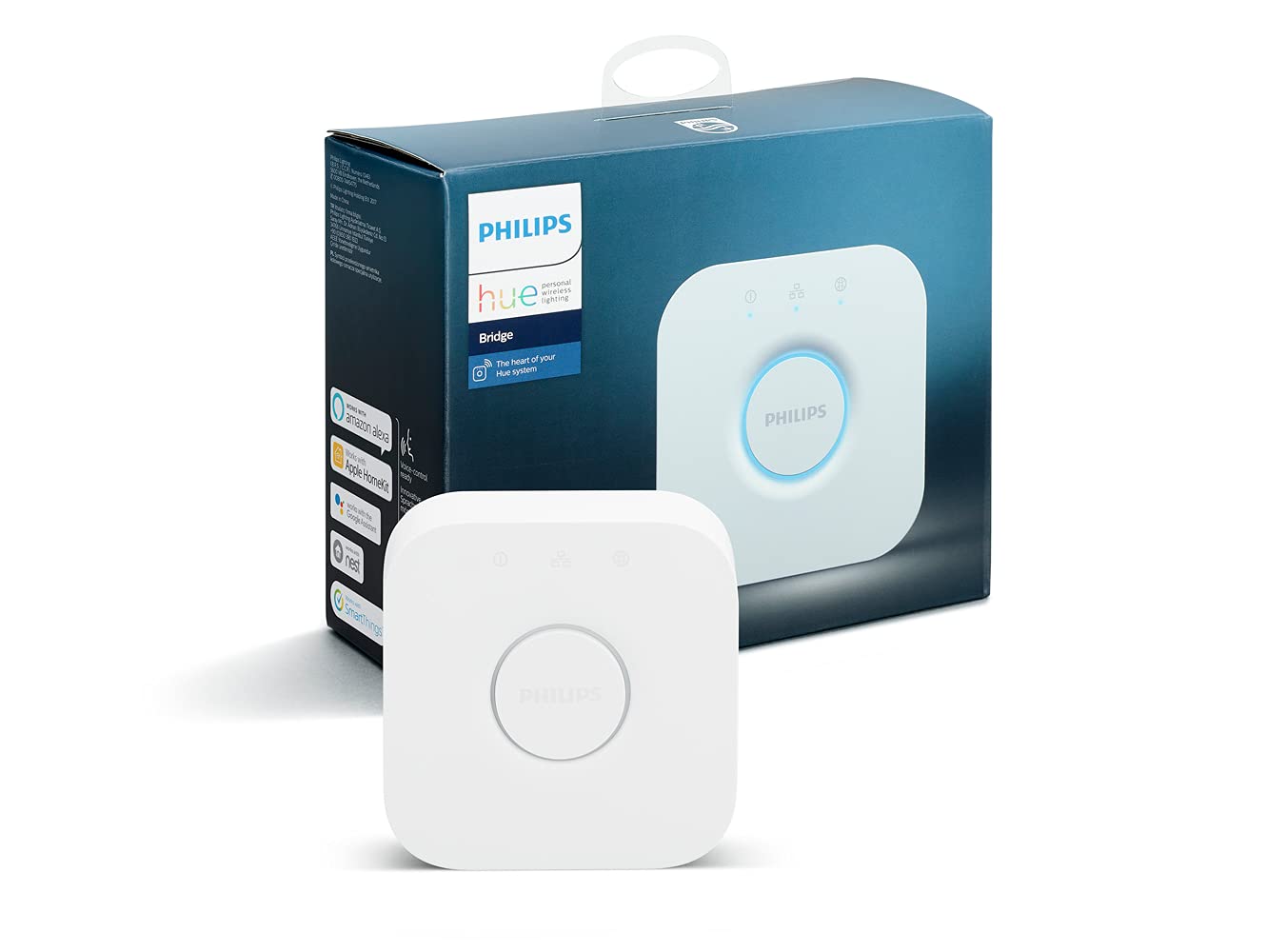 Philips Hue Smart Hub (Compatible with Amazon Alexa, Apple HomeKit, and Google Assistant)