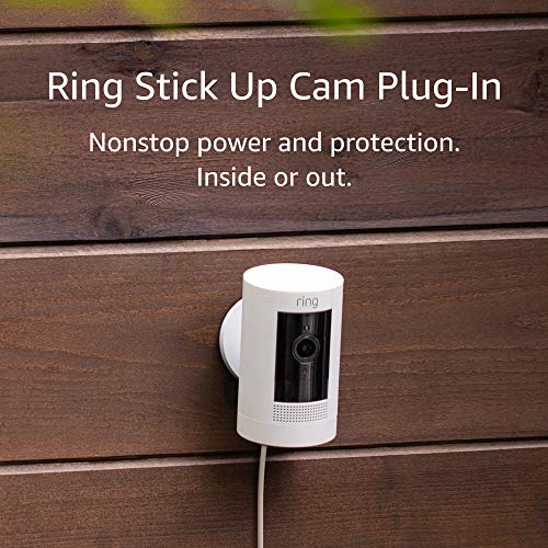 Stick Up Cam Plug-in - White - EN
