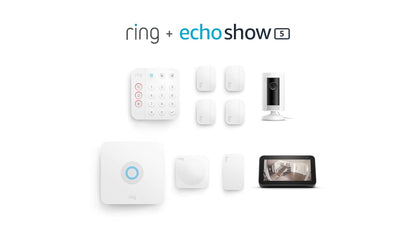 Rng Alarm 8-piece kit (2nd Gen) with Ring Video Doorbell (2020 release)