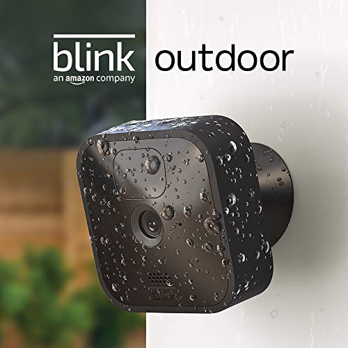 Blink Outdoor – wireless, weather-resistant HD security camera with two-year battery life and motion detection – 1 camera kit