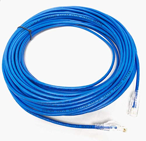 Blue Cat5e Plenum Rated Patch Cable