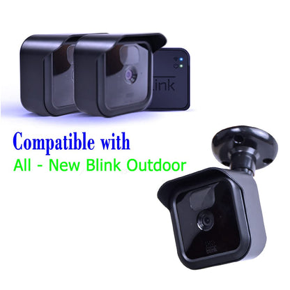 All-New Blink Outdoor Camera Wall Mount Bracket, Weather Proof 360° Protective Plastic Housing Cover and Adjustable Wall Mount Bracket for Blink Indoor/Outdoor Home Security Camera System (3Pack)