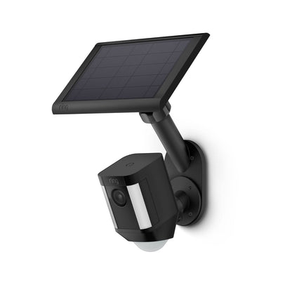 Totality Secures Wall Mount for Ring Stick Up Camera Spotlight Cam and Solar Panels Black