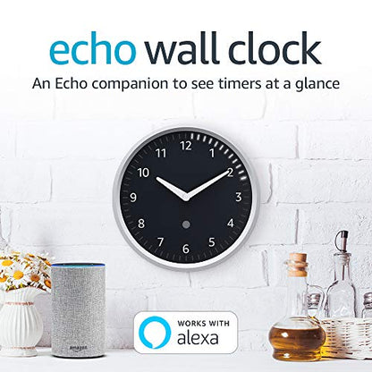 Echo Wall Clock - see timers at a glance - requires compatible Echo device
