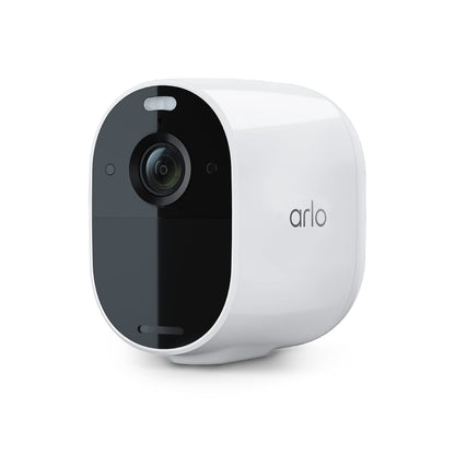 Arlo Essential Spotlight Camera - 2 Pack - Wireless Security, 1080p Video, Color Night Vision, 2 Way Audio, Wire-Free, Direct to WiFi No Hub Needed, Compatible with Alexa, White - VMC2230