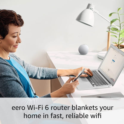 All-New Ring Alarm Pro Base Station with Built-In Eero Wi-Fi 6 Router and 4G Cellular Connection Backup System  - Network Failover Included