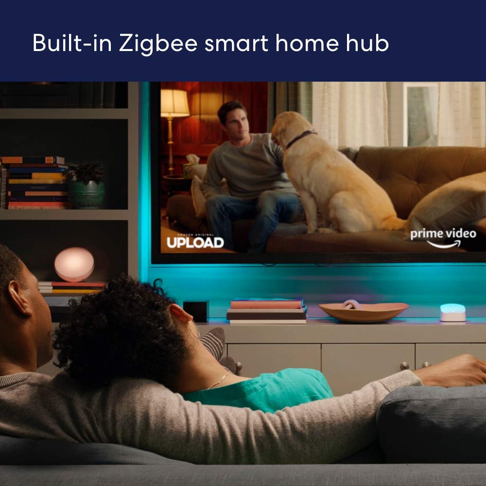 Amazon eero 6 dual-band mesh Wi-Fi 6 system with built-in Zigbee smart home hub (3-pack, three eero 6 routers)