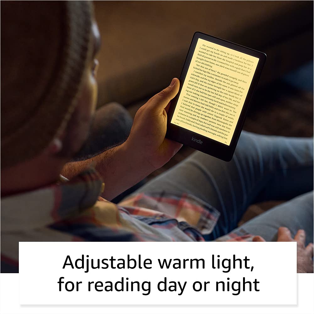 All-new Kindle Paperwhite (8 GB) – Now with a 6.8" display and adjustable warm light – Without Ads