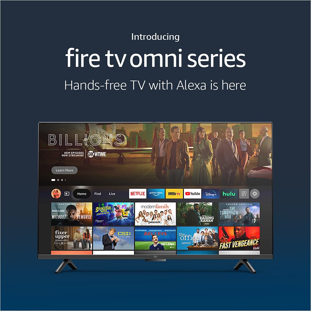Introducing Amazon Fire TV 75" Omni Series 4K UHD smart TV with Dolby Vision, hands-free with Alexa