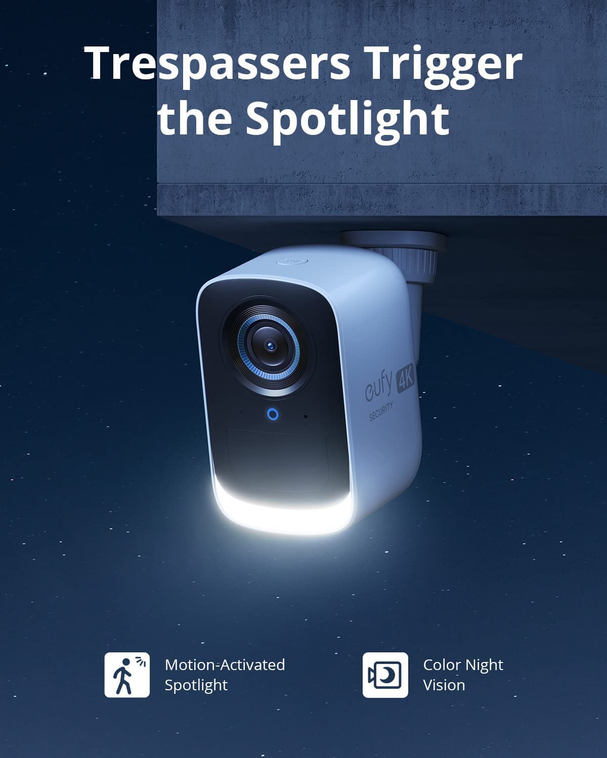 eufy Security eufyCam 3C 4-Cam Kit, Security Camera Outdoor Wireless, 4K Camera, Expandable Local Storage up to 16TB, Face Recognition AI, Spotlight, Color Night Vision, No Monthly Fee
