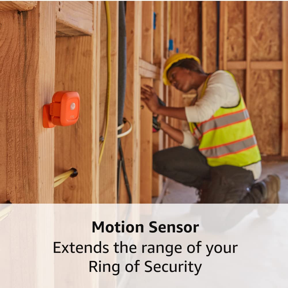 Ring_Jobsite Security – Starter Kit (5 Piece Set: Base Station, 2 Contact Sensors, Motion Detector, Keypad)