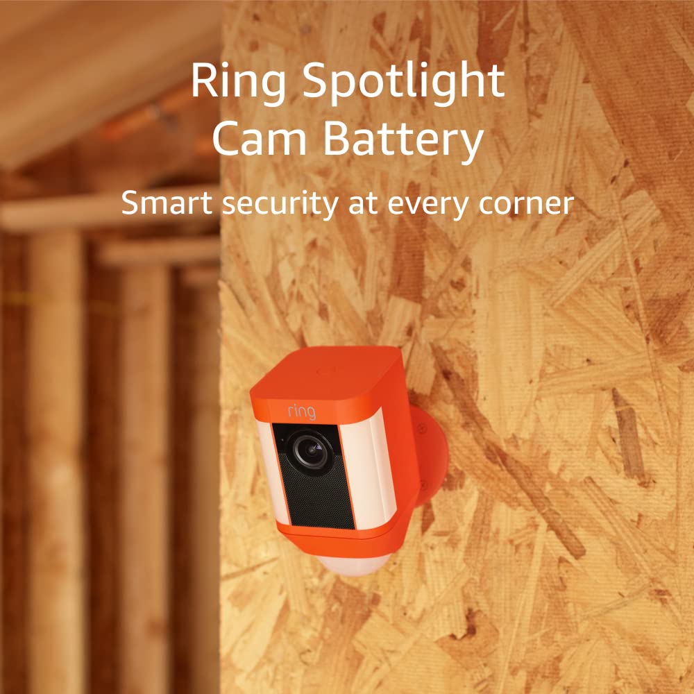 All-New Rng Jobsite Security – Spotlight Cam Battery