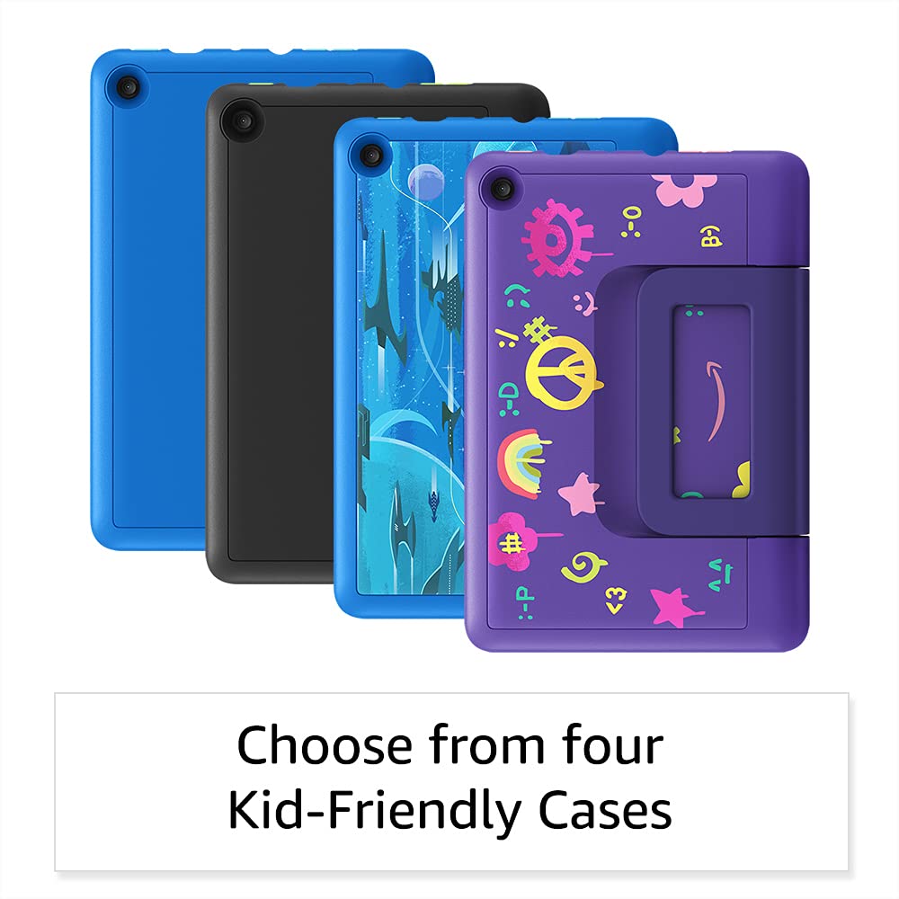 Amazon Kid-Friendly Case for Fire HD 10 tablet (Only compatible with 11th generation tablet, 2021 release), Doodle