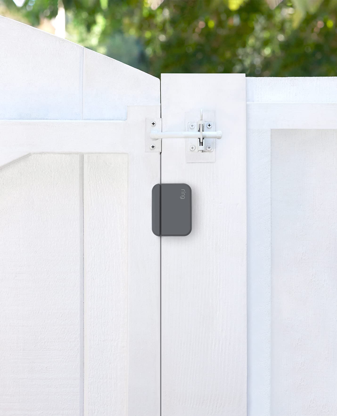Made For The Rng Alarm System Outdoor Contact Sensor | For Gates Doors Latches Garages Weatherproof Wireless Mobile App Notifications