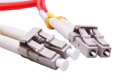 300 Meter 40Gb OM4 Multimode Duplex Fiber Optic Cable (50/125) - LC to LC - Magenta