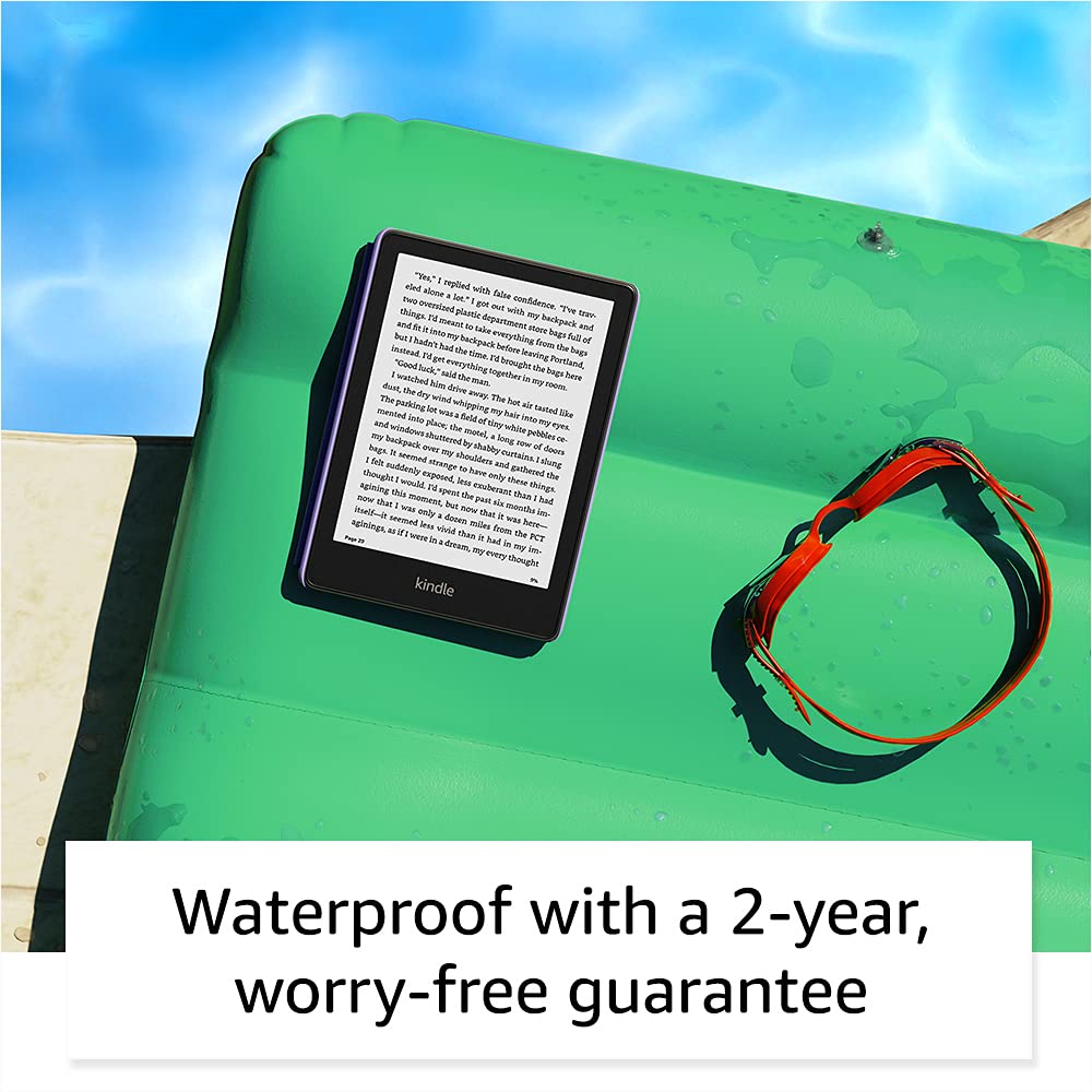 Introducing Kindle Paperwhite Kids – Includes access to thousands of books, a kid-friendly cover, and a 2-year worry-free guarantee