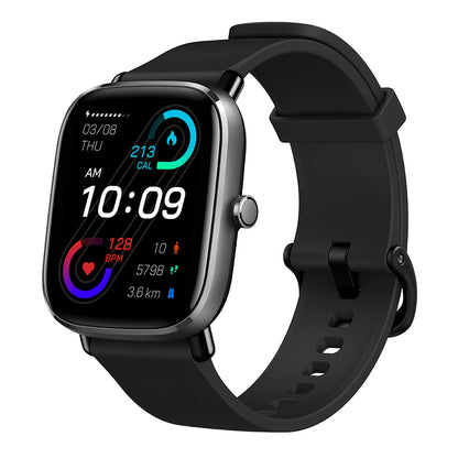 Amazfit GTS 2 Mini Smart Watch Fitness Tracker Monitor with GPS, Alexa, Waterproof (Flamingo Pink)