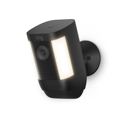 Introducing Ring Spotlight Cam Pro, Battery | 3D Motion Detection, Two-Way Talk with Audio+, and Dual-Band Wifi (2022 release) - Black